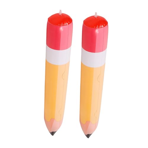 FONDOTIN 2 Stück Aufblasbare Bleistift Deko aus PVC Leichte Wiederverwendbare Schulanfang Partydekoration Lustige Klassenzimmer Requisite Einfach Aufzuhängen für Schulstart und Partyzubehör FONDOTIN 2 Stück Aufblasbare Bleistift Deko aus PVC Leichte Wiederverwendbare Schulanfang Partydekoration Lustige Klassenzimmer Requisite Einfach Aufzuhängen für Schulstart und Partyzubehör von FONDOTIN