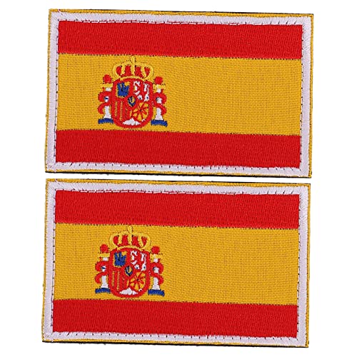FONDOTIN 2 Stück Bestickte Nationalflaggen Aufnäher Selbstklebende Klett Patches für Kleidung Rucksäcke DIY Bastelarbeiten Waschbare Applikationen Farbintensiv und Einfach Anzubringen FONDOTIN 2 Stück Bestickte Nationalflaggen Aufnäher Selbstklebende Klett Patches für Kleidung Rucksäcke DIY Bastelarbeiten Waschbare Applikationen Farbintensiv und Einfach Anzubringen von FONDOTIN