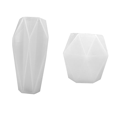 FONDOTIN 2 Stück DIY Silikon Kerzenform Set Pear und Vase Modell für Aromatherapie für Handgemachte Duftkerzen Seifen und Kreative Bastelprojekte von FONDOTIN