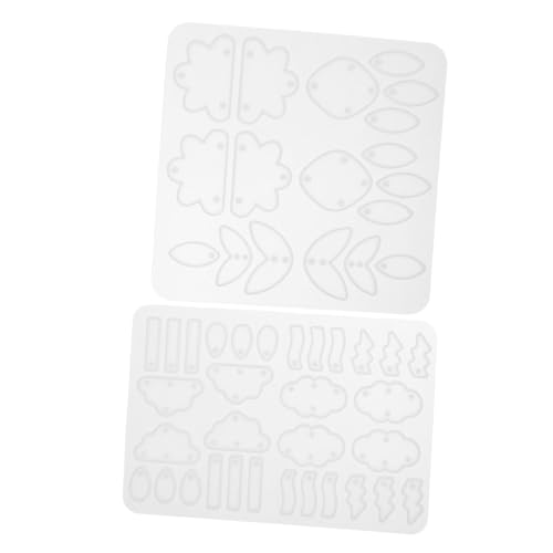 FONDOTIN 2 Stück Einzigartige und Wolkenformen für Diy Schmuckherstellung Wiederverwendbare Silikonformen für Epoxidharz Gießen und Kreative Bastelprojekte FONDOTIN 2 Stück Einzigartige und Wolkenformen für Diy Schmuckherstellung Wiederverwendbare Silikonformen für Epoxidharz Gießen und Kreative Bastelprojekte von FONDOTIN