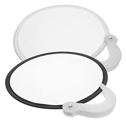 FONDOTIN 2 Stück Faltbarer Handfächer Cartoon Rund Tragbar Sommer Fächer für Hochzeit Party Outdoor Kühlung FONDOTIN 2 Stück Faltbarer Handfächer Cartoon Rund Tragbar Sommer Fächer für Hochzeit Party Outdoor Kühlung von FONDOTIN