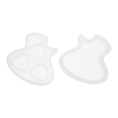 FONDOTIN 2 Stück Gitarrenplektren Formen Gießformen für DIY Epoxidharz Aufbewahrungsbox Zubehör für Musiker und Bastler FONDOTIN 2 Stück Gitarrenplektren Formen Gießformen für DIY Epoxidharz Aufbewahrungsbox Zubehör für Musiker und Bastler von FONDOTIN