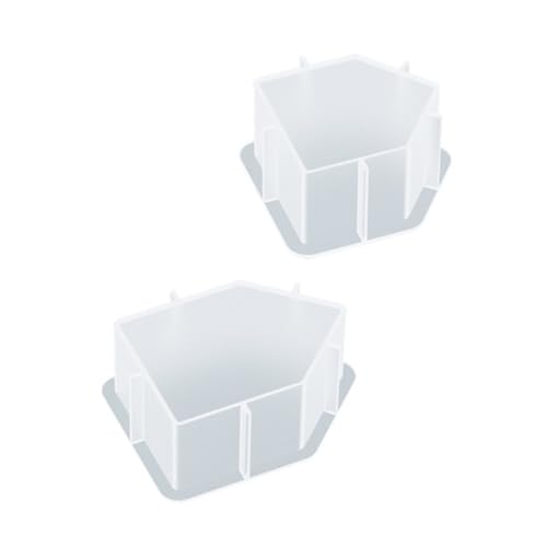 FONDOTIN 2 Stück Kreative Silikonformen für DIY Hausförmige Gießformen Hochwertigem Silikon für Epoxidharz Einfach zu Reinigen und Langlebig für Handwerksprojekte und Dekoration FONDOTIN 2 Stück Kreative Silikonformen für DIY Hausförmige Gießformen Hochwertigem Silikon für Epoxidharz Einfach zu Reinigen und Langlebig für Handwerksprojekte und Dekoration von FONDOTIN