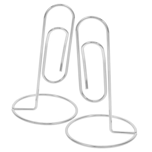 FONDOTIN 2 Stück Metall Kartenhalter Ständer Silber Foto Clip Tisch Nummer Halter Büro Hochzeit Party Dekorationsständer FONDOTIN 2 Stück Metall Kartenhalter Ständer Silber Foto Clip Tisch Nummer Halter Büro Hochzeit Party Dekorationsständer von FONDOTIN