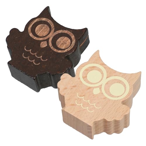 FONDOTIN 2 Stück Mini Holz Kartenhalter Eulenform Stabile Tischkartenhalter aus Nachhaltigem Holz als Geschenk für Party Dekoration und Namenskarten Präsentation FONDOTIN 2 Stück Mini Holz Kartenhalter Eulenform Stabile Tischkartenhalter aus Nachhaltigem Holz als Geschenk für Party Dekoration und Namenskarten Präsentation von FONDOTIN