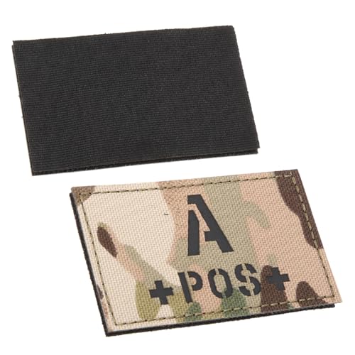FONDOTIN 2 Stück Reflektierende Blutgruppen patches A Pos Tarnmuster Strapazierfähiges Befestigungssystem für Polizei Rucksäcke Mützen Robuste Verschleißfeste Ir erkennung FONDOTIN 2 Stück Reflektierende Blutgruppen patches A Pos Tarnmuster Strapazierfähiges Befestigungssystem für Polizei Rucksäcke Mützen Robuste Verschleißfeste Ir erkennung von FONDOTIN