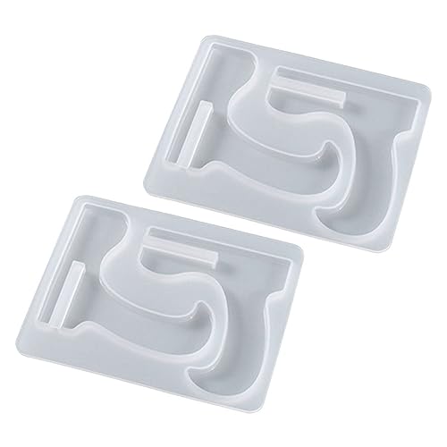 FONDOTIN 2 Stück Silikonform Teilig für Handyhalter DIY Epoxidharz Gießform Langlebig Rutschfest für Mobile Halterungen Basteln mit Epoxy und Dekorationen FONDOTIN 2 Stück Silikonform Teilig für Handyhalter DIY Epoxidharz Gießform Langlebig Rutschfest für Mobile Halterungen Basteln mit Epoxy und Dekorationen von FONDOTIN