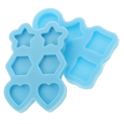 FONDOTIN 2 Stück Silikonformen für Epoxidharz Herz Stern Rund DIY Ohrstecker Gießformen für Schmuckherstellung Einfache Anwendung für Anfänger FONDOTIN 2 Stück Silikonformen für Epoxidharz Herz Stern Rund DIY Ohrstecker Gießformen für Schmuckherstellung Einfache Anwendung für Anfänger von FONDOTIN