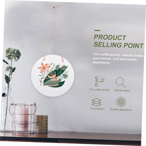 FONDOTIN 2 Stück Teiliges Rundes Sublimations Holzschild Leere DIY Hängeschilder für Tür und Wanddeko Wetterfest Vielseitig für Kreative Bastelprojekte FONDOTIN 2 Stück Teiliges Rundes Sublimations Holzschild Leere DIY Hängeschilder für Tür und Wanddeko Wetterfest Vielseitig für Kreative Bastelprojekte von FONDOTIN