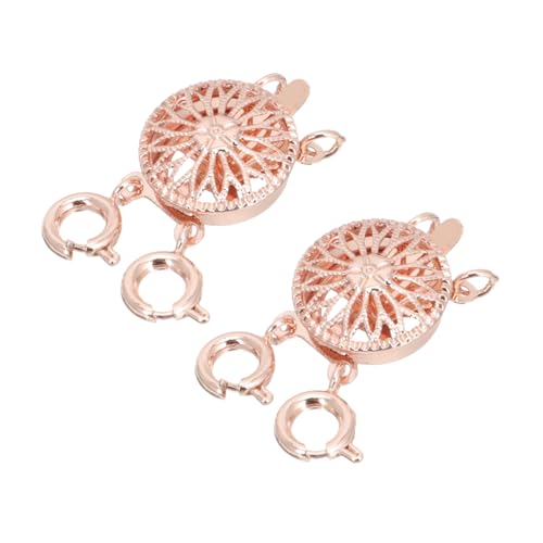 FONDOTIN 2 Stück Teiliges Schmuck verbindungsset mit Ringen Mehrlagiger Halsketten trenner Roségoldfarbener Layering verschluss für Vielseitiges Ketten styling Leicht und Kompakt Einfach FONDOTIN 2 Stück Teiliges Schmuck verbindungsset mit Ringen Mehrlagiger Halsketten trenner Roségoldfarbener Layering verschluss für Vielseitiges Ketten styling Leicht und Kompakt Einfach von FONDOTIN