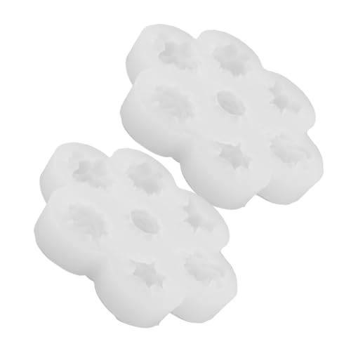 FONDOTIN 2 Stück Teiliges Silikon Succulent Kerzenformen Fach Verbunden für Diy Duftkerzen Seifen Fondant Gießform Realistische Pflanzenmotive Langlebig Einfaches Entformen FONDOTIN 2 Stück Teiliges Silikon Succulent Kerzenformen Fach Verbunden für Diy Duftkerzen Seifen Fondant Gießform Realistische Pflanzenmotive Langlebig Einfaches Entformen von FONDOTIN