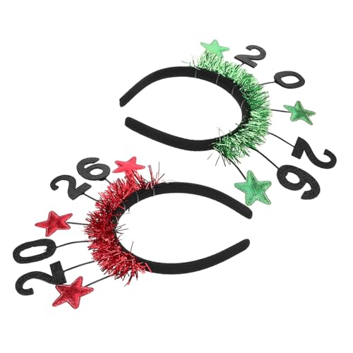FONDOTIN 2 Stück Teiliges Stern Haarreif Glitzernde Year Party Kopfbedeckung Komfortables und Leichtes Festtags Accessoire für Silvesterfeier Geeignet für Erwachsene FONDOTIN 2 Stück Teiliges Stern Haarreif Glitzernde Year Party Kopfbedeckung Komfortables und Leichtes Festtags Accessoire für Silvesterfeier Geeignet für Erwachsene von FONDOTIN