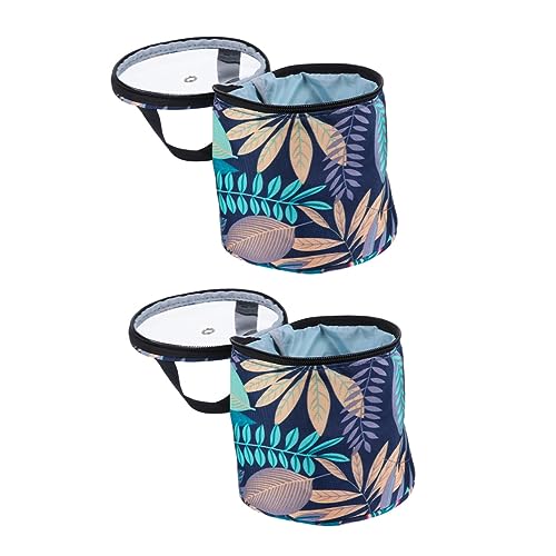 FONDOTIN 2 Stück Teiliges Wollaufbewahrungstasche Faltbare Organizer Tasche für Strickgarn für Kleine Projekte und Strickliebhaber Sicher und Einfach zu von FONDOTIN
