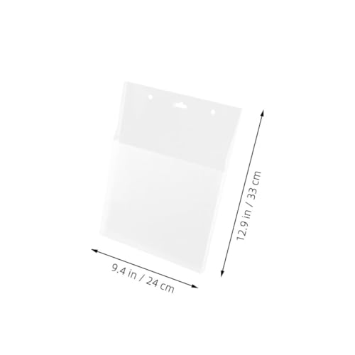 FONDOTIN 2 Stück Wandmontierter Dokumentenhalter Transparent Vielseitiger Hängeorganizer Für Büro Kleine Aktenmagazinhalterung Platzsparend Einfach Montierbar FONDOTIN 2 Stück Wandmontierter Dokumentenhalter Transparent Vielseitiger Hängeorganizer Für Büro Kleine Aktenmagazinhalterung Platzsparend Einfach Montierbar von FONDOTIN