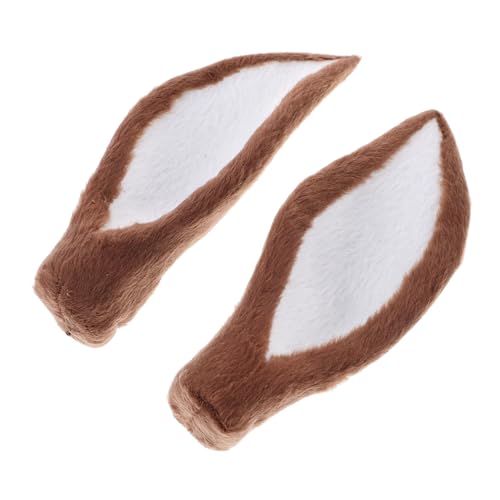 FONDOTIN 2 Stücke DIY Haar Hoop Geweih Für Handwerk Rentier Geweih Ornamente Hellbraun Halloween Weihnachten Ornamente FONDOTIN 2 Stücke DIY Haar Hoop Geweih Für Handwerk Rentier Geweih Ornamente Hellbraun Halloween Weihnachten Ornamente von FONDOTIN