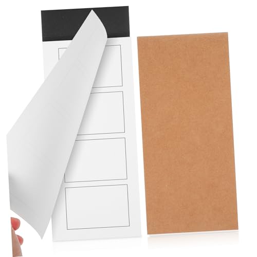 FONDOTIN 2 Teiliges Mini Notizblock mit Stabilem Karton Quadratischen Blättern Praktisch und Langlebig für Schule und Büro Farblich Unterschiedliche Umschläge zur Einfachen von FONDOTIN
