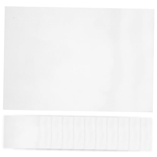 FONDOTIN 20 Blatt Bedruckbares Holografisches Aufkleberpapier Selbstklebende Transparente Pet folien Wasserfest Vielseitig für Drucker und Kreative Etikettengestaltung von FONDOTIN