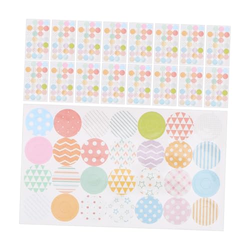 FONDOTIN 20 Blatt Schutzaufkleber -etikett Hoch Schmucklos Papier Sammelalbum Erste Lockeres Blatt Loch Abdeckung Groß Klein Bunt Und Ästhetisch Braun Schlüssel FONDOTIN 20 Blatt Schutzaufkleber -etikett Hoch Schmucklos Papier Sammelalbum Erste Lockeres Blatt Loch Abdeckung Groß Klein Bunt Und Ästhetisch Braun Schlüssel von FONDOTIN
