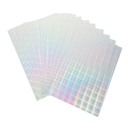 FONDOTIN 20 Blatt Selbstklebendes Stickerpapier für Tintenstrahl und Laserdrucker Starke Haftung Klare Druckqualität Ablösbar für Adress und Preisauszeichnung Vielseitig Einsetzbar von FONDOTIN