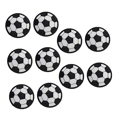 FONDOTIN 20 Stück Fußball Patches Kreative Applikationen zum Aufbügeln für Kleidung Taschen Hüte und Schuhe zum Reparieren und Dekorieren Langlebig und Praktisch FONDOTIN 20 Stück Fußball Patches Kreative Applikationen zum Aufbügeln für Kleidung Taschen Hüte und Schuhe zum Reparieren und Dekorieren Langlebig und Praktisch von FONDOTIN
