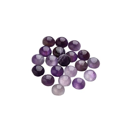 FONDOTIN 20 Stück Lila Glaskristall Cabochons Runde Flache Rückseite Selbstklebend DIY Schmucksteine Zeitstein Zubehör für Basteln und Schmuckgestaltung FONDOTIN 20 Stück Lila Glaskristall Cabochons Runde Flache Rückseite Selbstklebend DIY Schmucksteine Zeitstein Zubehör für Basteln und Schmuckgestaltung von FONDOTIN