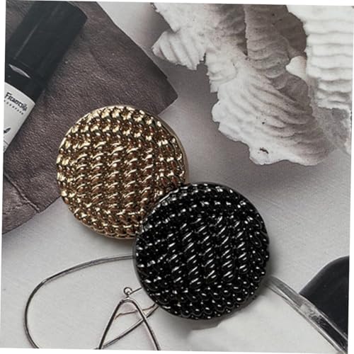 FONDOTIN 20 Stück Metallknöpfe Rund Gold Schwarz Robust zum Annähen für Kleidung Jacken Mäntel DIY Quilting Ersatzknöpfe FONDOTIN 20 Stück Metallknöpfe Rund Gold Schwarz Robust zum Annähen für Kleidung Jacken Mäntel DIY Quilting Ersatzknöpfe von FONDOTIN