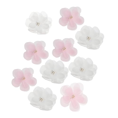 FONDOTIN 20 Stück Teiliges DIY Blumen Stoffaufnäher Handbestickte Fünfblättrige Applikationen Weiß Langlebige Farbintensive Dekoration für Kleidung Taschen und Handwerksprojekte FONDOTIN 20 Stück Teiliges DIY Blumen Stoffaufnäher Handbestickte Fünfblättrige Applikationen Weiß Langlebige Farbintensive Dekoration für Kleidung Taschen und Handwerksprojekte von FONDOTIN