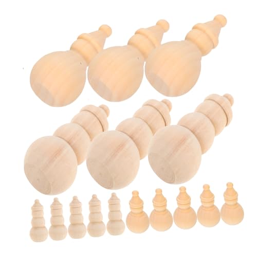 FONDOTIN 20 Stück Teiliges Holz Schneemann zum Bemalen Unfertige Robuste Holzfiguren DIY Weihnachtsbaumschmuck für Kreative Weihnachtsdekoration FONDOTIN 20 Stück Teiliges Holz Schneemann zum Bemalen Unfertige Robuste Holzfiguren DIY Weihnachtsbaumschmuck für Kreative Weihnachtsdekoration von FONDOTIN