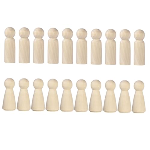 FONDOTIN 20 Stück Teiliges Holzfiguren Bemalen Leichte DIY holzpuppen für Glatte Oberfläche Kreative Handwerksdekoration Fördert Fantasie und Geschicklichkeit von Jungen und Mädchen FONDOTIN 20 Stück Teiliges Holzfiguren Bemalen Leichte DIY holzpuppen für Glatte Oberfläche Kreative Handwerksdekoration Fördert Fantasie und Geschicklichkeit von Jungen und Mädchen von FONDOTIN