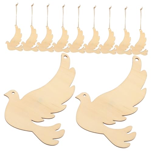 FONDOTIN 20 Stück Teiliges Holzvogelformen Unlackierte Holzverzierungen DIY Bastelscheiben für Hochzeitsdekoration und Heimdekoration FONDOTIN 20 Stück Teiliges Holzvogelformen Unlackierte Holzverzierungen DIY Bastelscheiben für Hochzeitsdekoration und Heimdekoration von FONDOTIN