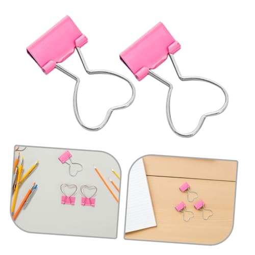 FONDOTIN 20 Stück Teiliges Kleine Büroklammern Herzform in Rosa Stabile Metallklammern für Büro Schule und Zuhause Kreative Spielerische Dokumentenhalter für Stilvolle Organisation FONDOTIN 20 Stück Teiliges Kleine Büroklammern Herzform in Rosa Stabile Metallklammern für Büro Schule und Zuhause Kreative Spielerische Dokumentenhalter für Stilvolle Organisation von FONDOTIN