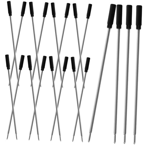 FONDOTIN 20 Stück Teiliges Kugelschreiber Mine Mittlere Spitze Schwarz Leicht Austauschbare Gel Minen Nachfüllungen für Schule Büro und Studium Langlebig und Auslaufsicher Vielseitig FONDOTIN 20 Stück Teiliges Kugelschreiber Mine Mittlere Spitze Schwarz Leicht Austauschbare Gel Minen Nachfüllungen für Schule Büro und Studium Langlebig und Auslaufsicher Vielseitig von FONDOTIN