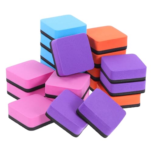 FONDOTIN 20 Stück Teiliges Magnetische Whiteboard Filz-tafelwischer Quadratisch Wiederverwendbar Rückstandsfrei für Klassenzimmer Büro und Zuhause für Gruppenprojekte und Saubere FONDOTIN 20 Stück Teiliges Magnetische Whiteboard Filz-tafelwischer Quadratisch Wiederverwendbar Rückstandsfrei für Klassenzimmer Büro und Zuhause für Gruppenprojekte und Saubere von FONDOTIN