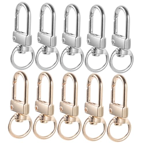 FONDOTIN 20 Stück Teiliges Schlüsselanhänger aus Hochwertigem Metall Stabile Schlüsselclips mit Langlebigem Federmechanismus Vielseitig für Schlüssel Taschen und Gürtel Praktische FONDOTIN 20 Stück Teiliges Schlüsselanhänger aus Hochwertigem Metall Stabile Schlüsselclips mit Langlebigem Federmechanismus Vielseitig für Schlüssel Taschen und Gürtel Praktische von FONDOTIN