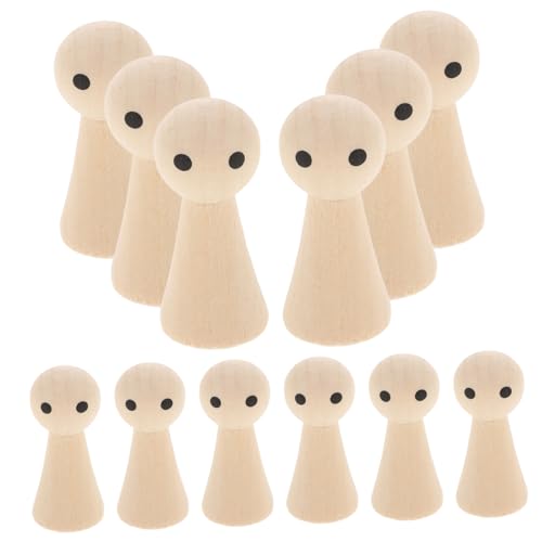 FONDOTIN 20 Stück Teiliges Unfertige Holzpuppen zum Bemalen Kleine Natürliche Holzfiguren für DIY Basteln Kreative Kinderhandarbeit Leichte Holzsteckfiguren für Dekoration FONDOTIN 20 Stück Teiliges Unfertige Holzpuppen zum Bemalen Kleine Natürliche Holzfiguren für DIY Basteln Kreative Kinderhandarbeit Leichte Holzsteckfiguren für Dekoration von FONDOTIN