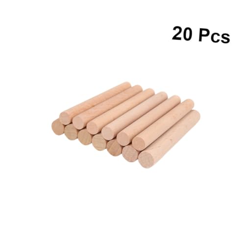 FONDOTIN 20 Stück Teiliges aus Massiven Buchenholz rundstäben Robuste Holzstäbchen für Basteln Modellbau DIY handwerk Langlebige Holzleisten für Holzprojekte FONDOTIN 20 Stück Teiliges aus Massiven Buchenholz rundstäben Robuste Holzstäbchen für Basteln Modellbau DIY handwerk Langlebige Holzleisten für Holzprojekte von FONDOTIN