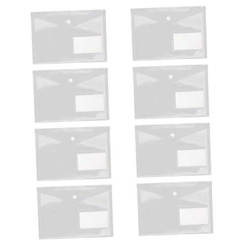 FONDOTIN 20 Stück Transparente Dokumententaschen mit Druckknopfverschluss Strapazierfähige zur Dokumentenorganisation für Büro Schule und Zuhause FONDOTIN 20 Stück Transparente Dokumententaschen mit Druckknopfverschluss Strapazierfähige zur Dokumentenorganisation für Büro Schule und Zuhause von FONDOTIN