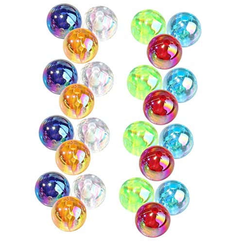 FONDOTIN 200 Stück Acryl Perlen Bunt Runde Spacer Beads Farbige DIY Schmuckperlen Leicht Robust für Armband Halskette Basteln FONDOTIN 200 Stück Acryl Perlen Bunt Runde Spacer Beads Farbige DIY Schmuckperlen Leicht Robust für Armband Halskette Basteln von FONDOTIN