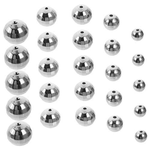 FONDOTIN 200 Stück DIY Disco Ball Schmuckperlen Handgemachte Bastelperlen für Armbänder und Ohrringe für Kreative Projekte von FONDOTIN