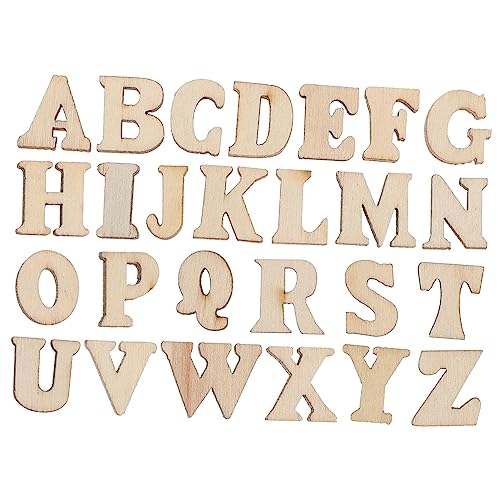 FONDOTIN 200 Stück Diy Handwerksmaterial Natürliche Holzscheiben mit Englischen Buchstaben für Kreative Bastelprojekte Dekoration und Lernspielzeug FONDOTIN 200 Stück Diy Handwerksmaterial Natürliche Holzscheiben mit Englischen Buchstaben für Kreative Bastelprojekte Dekoration und Lernspielzeug von FONDOTIN