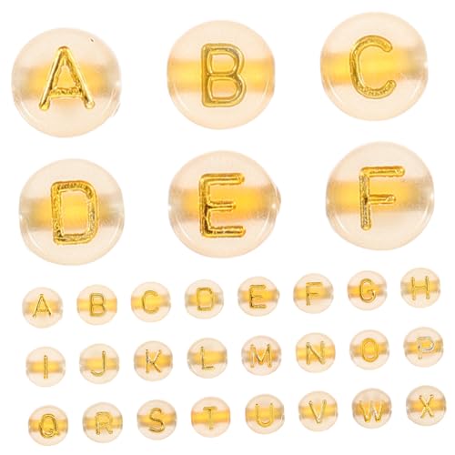 FONDOTIN 200 Stück Leuchtende Mini Buchstabenperlen Rund Lose Perlen für DIY Armbänder Halsketten Schmuckherstellung Bastelperlen Zubehör für Handwerk und Schmuckdesign FONDOTIN 200 Stück Leuchtende Mini Buchstabenperlen Rund Lose Perlen für DIY Armbänder Halsketten Schmuckherstellung Bastelperlen Zubehör für Handwerk und Schmuckdesign von FONDOTIN