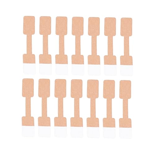 FONDOTIN 200 Stück Selbstklebende Kraftpapier Preisschilder für Schmuck Ringschilder und Halsketten Preisetiketten Blanko Etiketten für Laden Büro und Verkaufsdisplays FONDOTIN 200 Stück Selbstklebende Kraftpapier Preisschilder für Schmuck Ringschilder und Halsketten Preisetiketten Blanko Etiketten für Laden Büro und Verkaufsdisplays von FONDOTIN