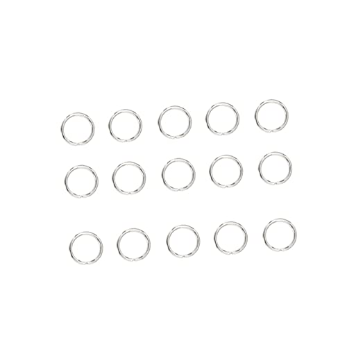 FONDOTIN 200 Stück Teiliges Schlüsselringe Offene Ringe für Schmuckherstellung Leichte Langlebige Metall Schlüsselanhänger Ringe für DIY Vielseitig Einsetzbar für Schlüssel und FONDOTIN 200 Stück Teiliges Schlüsselringe Offene Ringe für Schmuckherstellung Leichte Langlebige Metall Schlüsselanhänger Ringe für DIY Vielseitig Einsetzbar für Schlüssel und von FONDOTIN