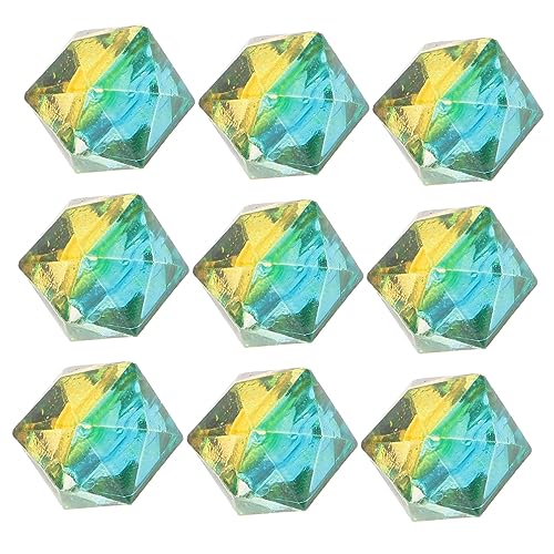 FONDOTIN 200 Stück Zweifarbige Sprüh Acrylperlen für Diy Schmuck Armbandherstellung Handwerk Dekoration für Kreative Projekte und Bastelarbeiten von FONDOTIN