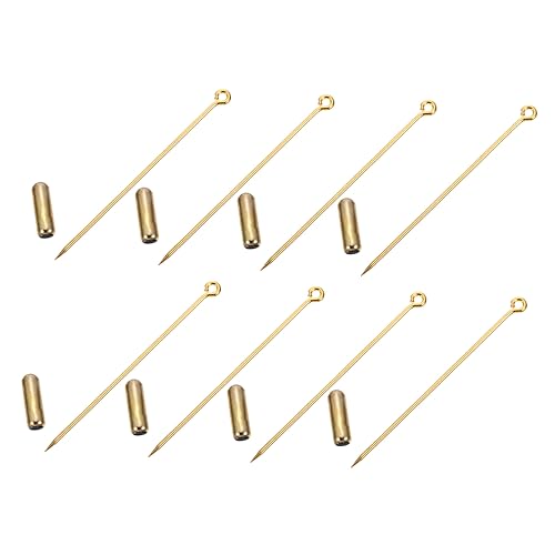 FONDOTIN 20Stücke Lange Nadelstifte für DIY Broschen Sicherheitsnadeln und Ohrschmuck für Bekleidungszubehör Bastelprojekte und Anwendungen FONDOTIN 20Stücke Lange Nadelstifte für DIY Broschen Sicherheitsnadeln und Ohrschmuck für Bekleidungszubehör Bastelprojekte und Anwendungen von FONDOTIN