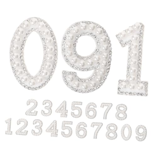 FONDOTIN 20pcs DIY -strass -perleneisen Auf Zahlenflecken Für Kleidungsschuhe Taschen Fügen Sie Funkle Und Stil Modisch Und Vielseitig FONDOTIN 20pcs DIY -strass -perleneisen Auf Zahlenflecken Für Kleidungsschuhe Taschen Fügen Sie Funkle Und Stil Modisch Und Vielseitig von FONDOTIN
