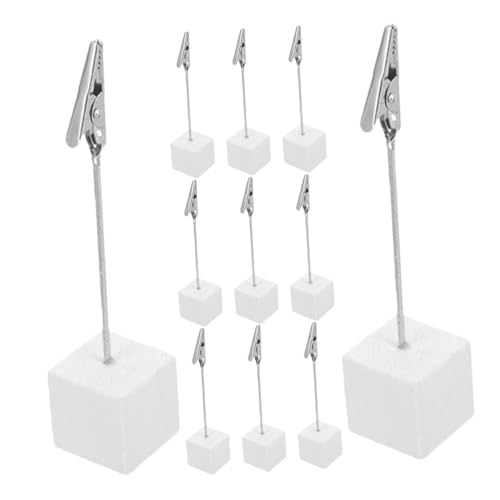 FONDOTIN 24 Stück Holz Memo Clip Halter mit Quadratischer Basis Tischkartenhalter mit Krokodilklemme Praktisch und Leicht für Fotos Notizen Tischnummern bei Büro Hochzeit und Party FONDOTIN 24 Stück Holz Memo Clip Halter mit Quadratischer Basis Tischkartenhalter mit Krokodilklemme Praktisch und Leicht für Fotos Notizen Tischnummern bei Büro Hochzeit und Party von FONDOTIN