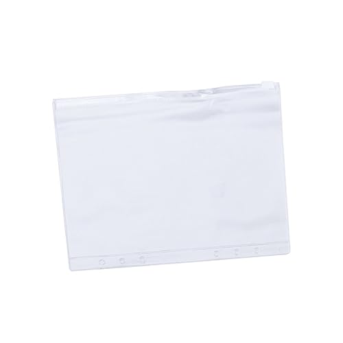 FONDOTIN 24 Stück Teiliges Dokumentenfolder aus Klarem Reißfestem Polypropylen mit Druckknopfverschluss Transparente Umschlagmappe für Bürobedarf und Schreibwaren Praktischer Organizer für von FONDOTIN