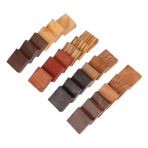 FONDOTIN 24 Stück Teiliges Holzring DIY Natürliche Holzwürfel Bastelmaterial für Schmuckherstellung Handgefertigte Holzringe für Lehrer Schüler Kreative Projekte FONDOTIN 24 Stück Teiliges Holzring DIY Natürliche Holzwürfel Bastelmaterial für Schmuckherstellung Handgefertigte Holzringe für Lehrer Schüler Kreative Projekte von FONDOTIN