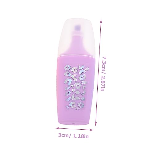 FONDOTIN 24 Stück Teiliges Mini Textmarker Bunte Cartoon Marker Stifte mit Keilspitze für Schule Scrapbooking und Markierungen Farbenfrohe Schreibwaren für Erwachsene FONDOTIN 24 Stück Teiliges Mini Textmarker Bunte Cartoon Marker Stifte mit Keilspitze für Schule Scrapbooking und Markierungen Farbenfrohe Schreibwaren für Erwachsene von FONDOTIN